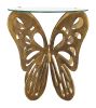 MOTYL ACCENT TABLE GLD