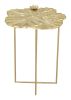 LOTUS SIDE TABLE GLD