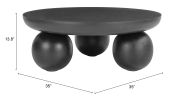 ANCONA COFFEE TABLE BLK