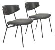 CHARON DINING CHAIR BLK