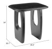 ARASAN ACCENT TABLE BLK