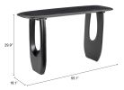 ARASAN CONSOLE TABLE BLK