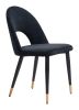 MENLO DINING CHAIR BLK