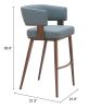 POISE BARSTOOL BLU