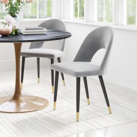 MENLO DINING CHAIR GRY