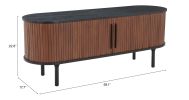 KORIANA ENTERTAINMENT STAND BLK