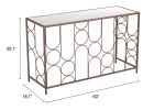 CONVALE CONSOLE TABLE BRZ