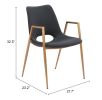 DESI DINING CHAIR BLK