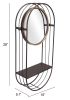 SARONI MIRROR SHELF GRY