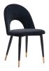 MENLO DINING CHAIR BLK