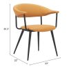 SIMA DINING CHAIR BRN