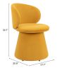 OBLIC SWIVEL DINING CHAIR ORG