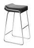 WEDGE BARSTOOL BLK