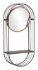 SARONI MIRROR SHELF GRY