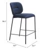 PLAT COUNTER STOOL BLU