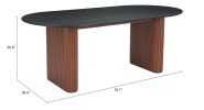 LASSIG DINING TABLE BLK