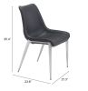 MAGNUS DINING CHAIR BLK