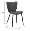 PRESTIGE DINING CHAIR BLK