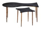 NORDEN COFFEE TABLE SET BLK