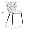 PRESTIGE DINING CHAIR WHT