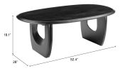 ARASAN COFFEE TABLE BLK