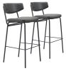 CHARON BARSTOOL BLK