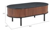 KORIANA COFFEE TABLE BLK