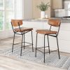 CHARON COUNTER STOOL BRN