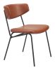 CHARON DINING CHAIR BRN