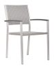 METROPOLITAN DINING ARMCHAIR GRY