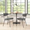 CHARON DINING CHAIR BLK