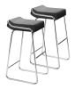 WEDGE BARSTOOL BLK