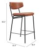 CHARON COUNTER STOOL BRN