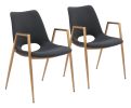 DESI DINING CHAIR BLK