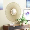 GLOW ROUND MIRROR GLD