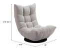 DOWN GO SWIVEL CHAIR GRY