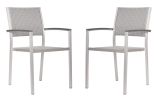 METROPOLITAN DINING ARMCHAIR GRY