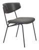 CHARON DINING CHAIR BLK