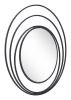 LUNA ROUND MIRROR BLK