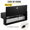 VEVOR LED Lighted Liquor Bottle Display Shelf, 20-inch LED Bar Shelves for Liquor, 2-Step Lighted Liquor Bottle Shelf for Home/Commercial Bar, Acrylic