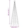 Christmas Tree Light with Spikes 570 LEDs Cold White 118.1"