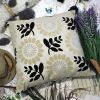 [Sun flower] Decorative Pillow Cushion / Floor Cushion (23.6 by 23.6 inches)