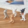 Cat Holder; 5pcs Cat Ornaments; Funny Cat Pen Holder; Toy; Gift; Home Decorations