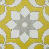 Distressed Yellow Medallion 3-piece Wall Decor Set