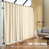 VEVOR Room Divider, 8 ft x 10 ft Portable Panel Room Divider with Wheels Curtain Divider Stand, Room Divider Privacy Screen for Office, Bedroom, Dinin