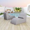 LUANDA LOUNGE CHAIR GRY