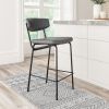 CHARON COUNTER STOOL BLK