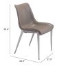 MAGNUS DINING CHAIR BRN