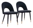 MENLO DINING CHAIR BLK