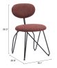 NOVI DINING CHAIR BRN